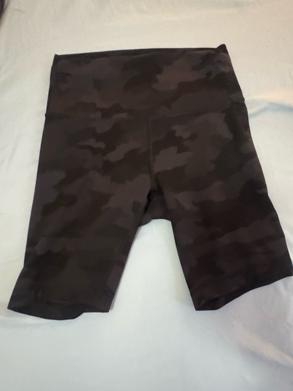 lululemon athletica Black Camo High-Rise Bike Shorts